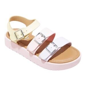 Target art class Kid's Meghan Buckle Platform Sandals Size 2